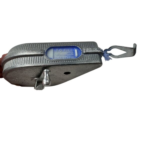 Vintage Sears Kenmore Roebuck & Co. Plumb Bob Chalk Line Tool Made In USA 6 in - Picture 11 of 14